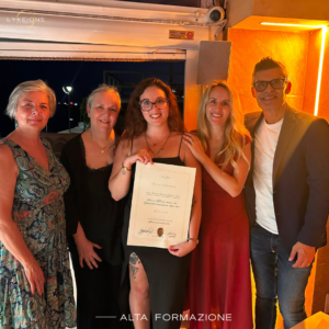 consegna diploma qualificazione estetista Genova sofia travaini